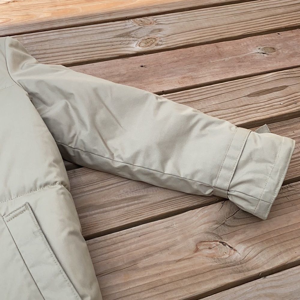 VTG Robert Lewis fall winter jacket long size 42 XL in EUC tan color - Picture 5 of 12